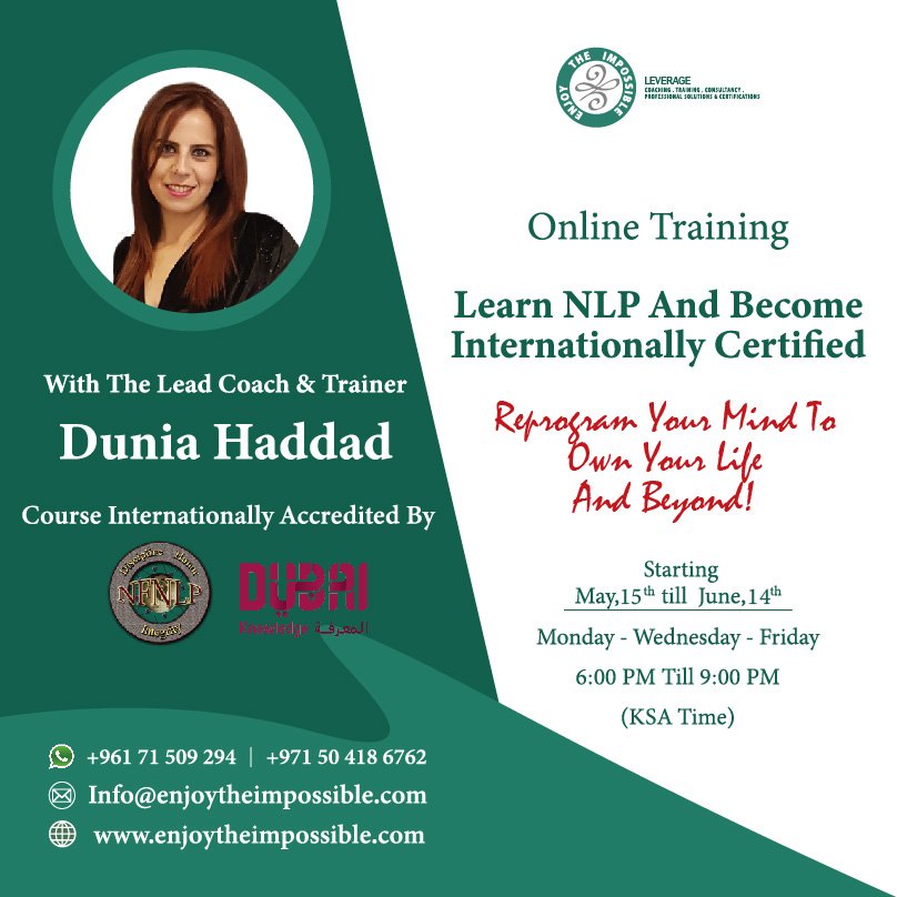 Become an Internationally Certified NLP Practitioner